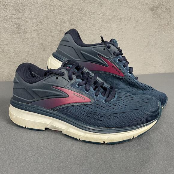 Brooks Shoes Womens Size 6 Blue Dyad 11 Running Sneakers Cushion Neutral - Picture 1 of 14
